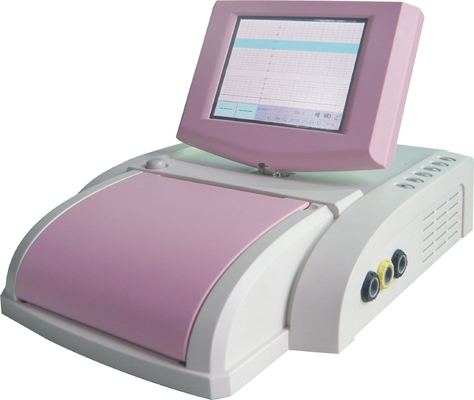 Ροζ Wireless απομακρυσμένης 5.7 ίντσα εμβρυϊκής Portable ασθενή οθόνη με την συνάρτηση TOCO FHR FM