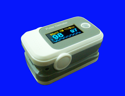 Fingertip παλμός Oximeter για μωρό με μενού εγκατάστασης συστήματος και 2 μπαταρίες ααα